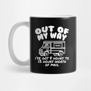 Postman Letterbox Postalworker Mug